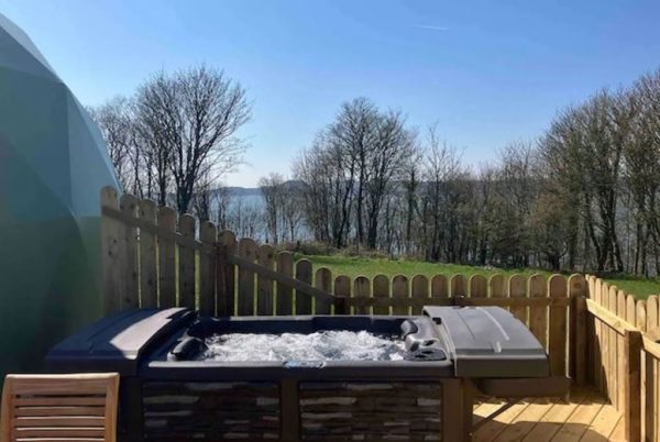 2-3 Night Domes By The Sea, Dumfries & Galloway - Dome Stay, Private Hot Tub, Welcome Hamper & Wine For 2 | Wowcher