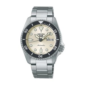 5 Sports SKX Midi Mono 38mm Mens Watch Cream