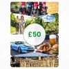 £50 Experience Day Super-Choice Gift Card | 1200 Options | Huge Choice - Supercar Driving, Spa Days, Hotel Breaks, Dining Out, Afternoon Teas & More