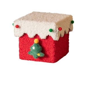 Adorable Christmas Fuzzy Velvet Gift Box - 5 Designs | Wowcher