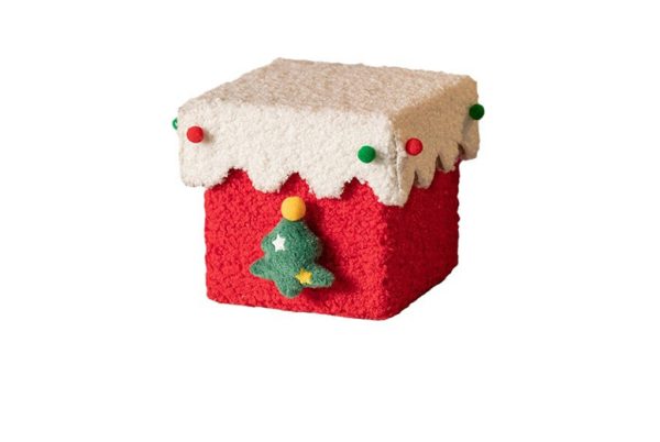 Adorable Christmas Fuzzy Velvet Gift Box - 5 Designs | Wowcher