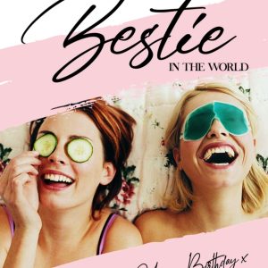 All Things Banter Gift Delivery Typographic Photo Upload To The Best Bestie Birthday Card