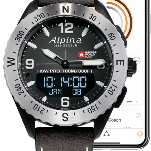 Alpina Watch AlpinerX Freeride World Tour Smartwatch Limited Edition - Black