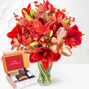 Amaryllis Allure & Wine Gift