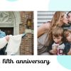 Anniversary Purple Coffee Mug 11oz, Gifts Light Blue
