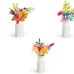Artificial Diy Bouquet Building Blocks | Wowcher