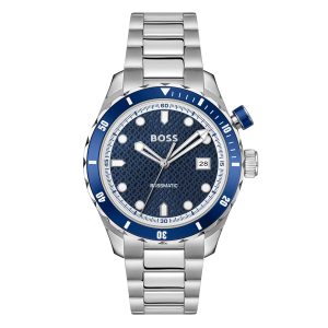 BOSSMATIC 42mm Mens Watch Blue