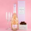 Baglietti Rose Prosecco And Chocolate Gift Set - Gifts For Her - A Gift Too Good To Share For Even The Most Selfless Of People