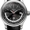 Ball Watch Company Trainmaster Worldtime - Black