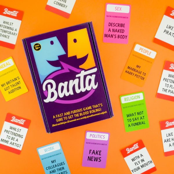Banta Card Game - Novelty Christmas Gifts - Perfect For The Chatterbox In Your Life (Or Maybe That Is You...)