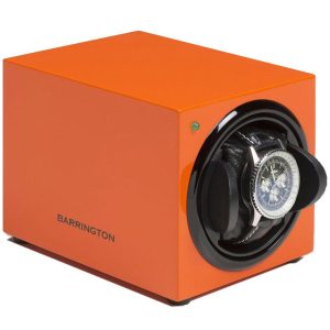 Barrington Watch Winder Single Burnt Amber