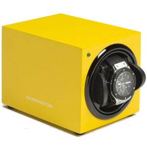 Barrington Watch Winder Single Electric Yellow