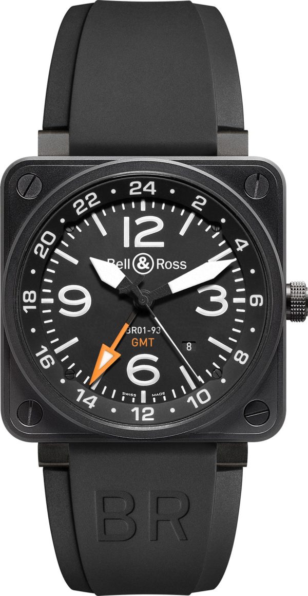 Bell & Ross Watch BR 01 93 GMT - Black