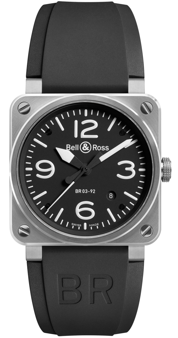 Bell & Ross Watch BR 03 92 Automatic Black Steel D