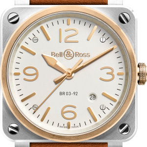 Bell & Ross Watch BR 03 92 Bi Colour - White