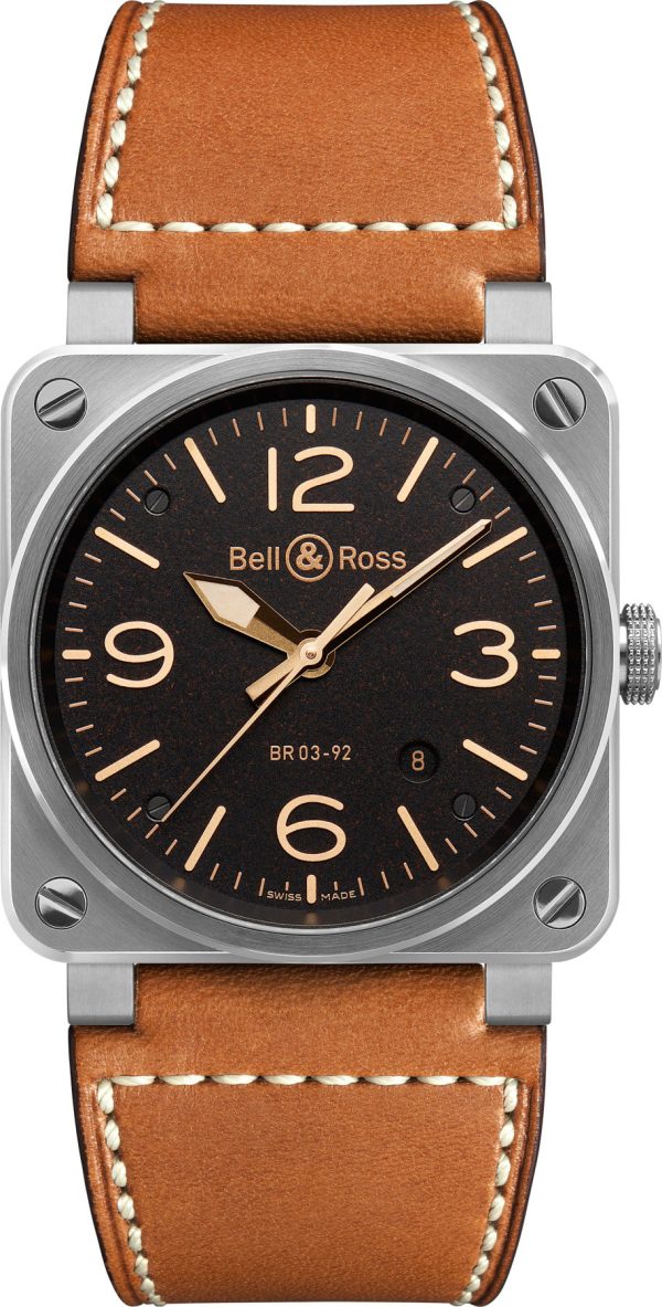 Bell & Ross Watch BR 03 92 Golden Heritage - Black