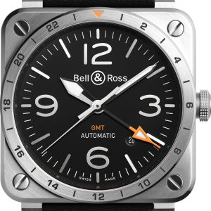 Bell & Ross Watch BR 03 93 GMT D - Black