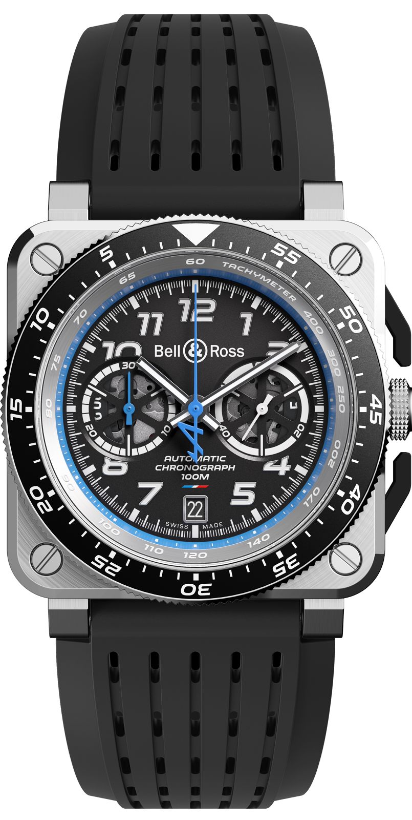 Bell & Ross Watch BR 03 94 A521 Alpine Racing Limited Edition - Black