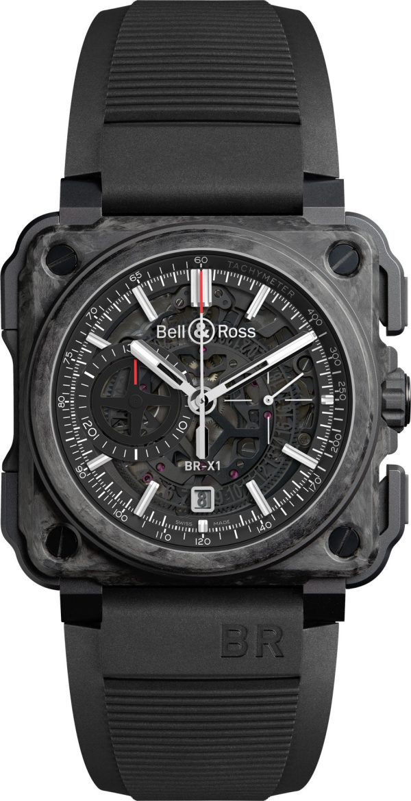 Bell & Ross Watch BR-X1 Carbon Forge Limited Edition - Black