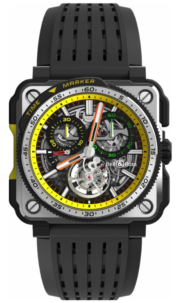 Bell & Ross Watch BR-X1 Tourbillon Chronograph R.S.19 Limited Edition - Black