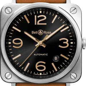 Bell & Ross Watch BRS Golden Heritage - Black