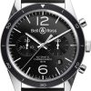 Bell & Ross Watch Vintage BR 126 Black Bezel - Black