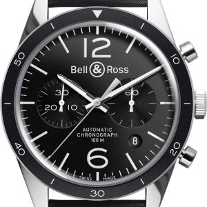 Bell & Ross Watch Vintage BR 126 Black Bezel - Black