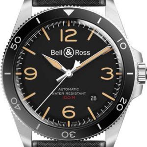 Bell & Ross Watch Vintage BR V2-92 Steel Heritage - Black