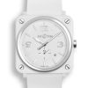 Bell & Ross Watch White Ceramic Quartz - White