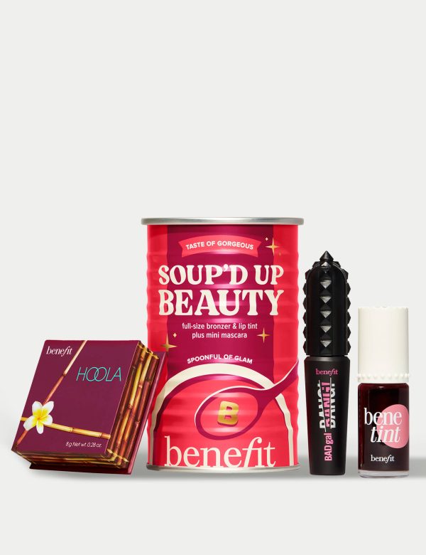 Benefit Soup'd Up Beauty Makeup Gift Set - Worth £69