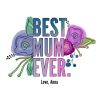 Best Mum Ever Personalised Pint Glass, Gifts Multi