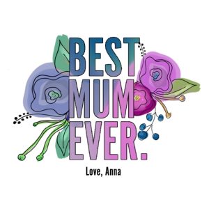 Best Mum Ever Personalised Pint Glass, Gifts Multi