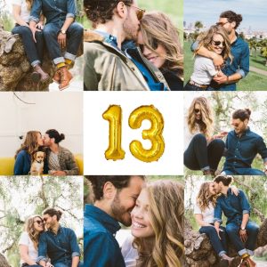 Birthday Balloons 18x18" Medium Photo Cushion (45x45cm), Gifts Gold