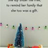Bold And Bright Funny Dolls She Too Was A Gift Christmas Card