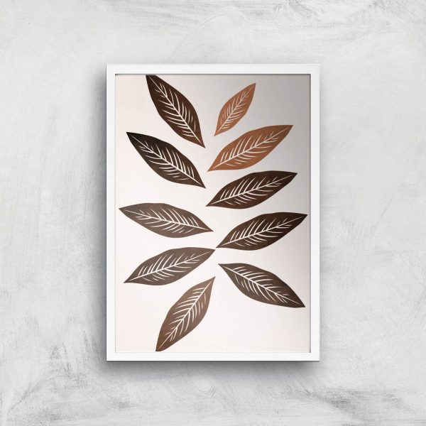 Borris Photography Autumn Bouquet Giclee Art Print - A2 - White Frame