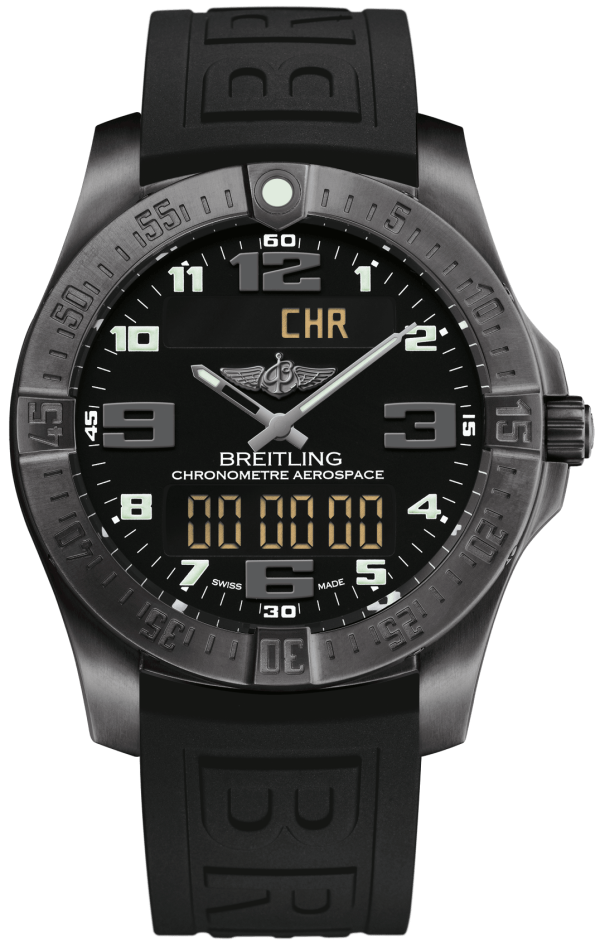 Breitling Watch Aerospace Black Titanium Volcano Black - Black