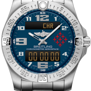 Breitling Watch Aerospace Red Arrows Titanium Bracelet Limited Edition D