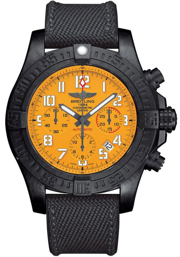 Breitling Watch Avenger Hurricane 45 Breitlight Military Tang Type - Yellow
