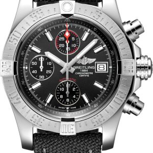 Breitling Watch Avenger II Chronograph Military Tang Type - Black