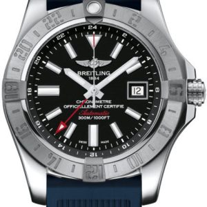 Breitling Watch Avenger II GMT Volcano Black - Black