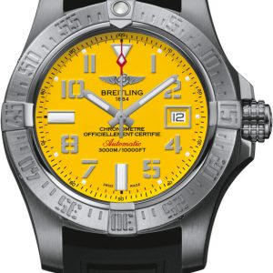 Breitling Watch Avenger II Seawolf Mens - Yellow