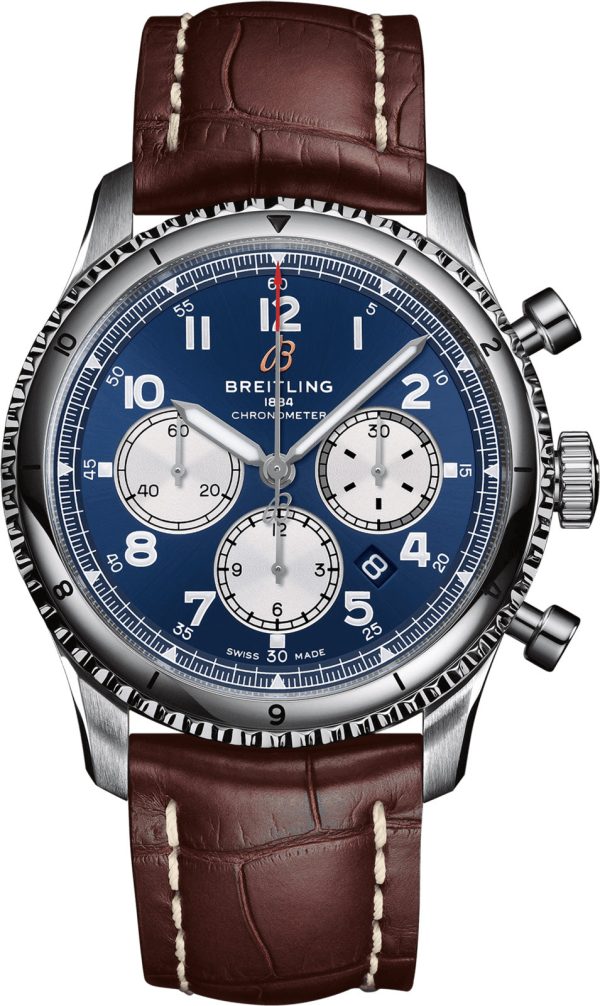 Breitling Watch Aviator 8 B01 Chronograph 43 - Blue
