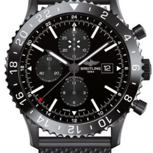 Breitling Watch Chronoliner Blacksteel Black - Black