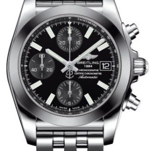 Breitling Watch Chronomat 38 SleekT Onyx Black - Black