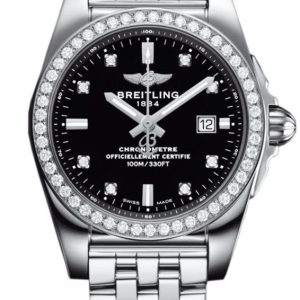 Breitling Watch Galactic 29 SleekD Black Trophy - Black