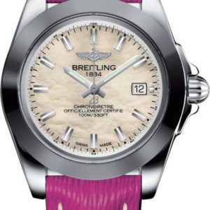 Breitling Watch Galactic 32 Sleek Edition Mother of Pearl - White
