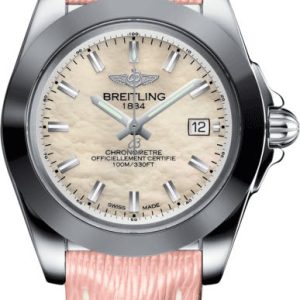 Breitling Watch Galactic 32 Sleek Edition Mother of Pearl - White