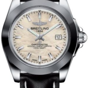 Breitling Watch Galactic 32 Sleek Edition Mother of Pearl - White