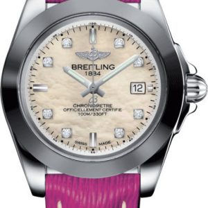 Breitling Watch Galactic 32 Sleek Edition Mother of Pearl - White