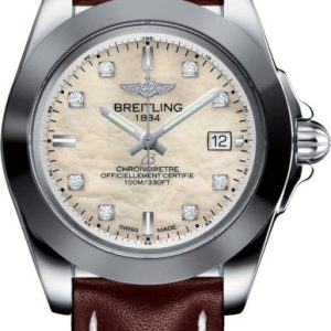 Breitling Watch Galactic 32 Sleek Edition Mother of Pearl - White